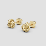 Forget Me – Düğüm Küpe 14 Karat Altın