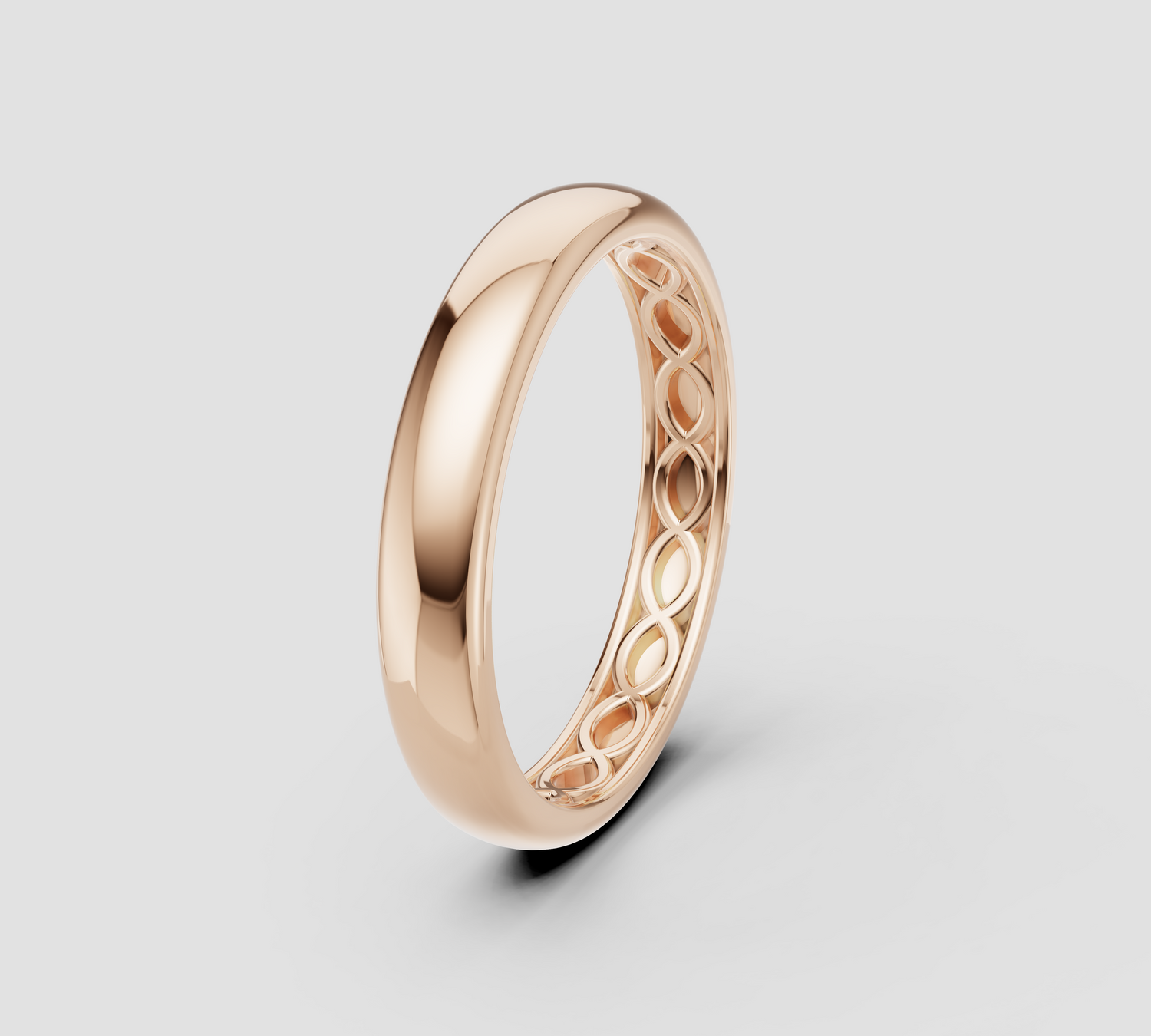 Iconica İnce Doku Yüzük