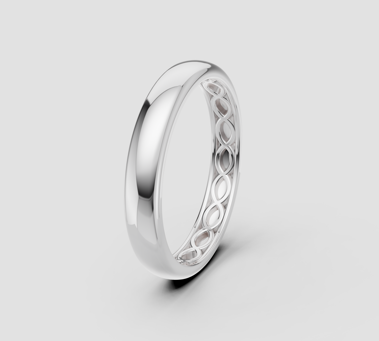 Iconica İnce Doku Yüzük