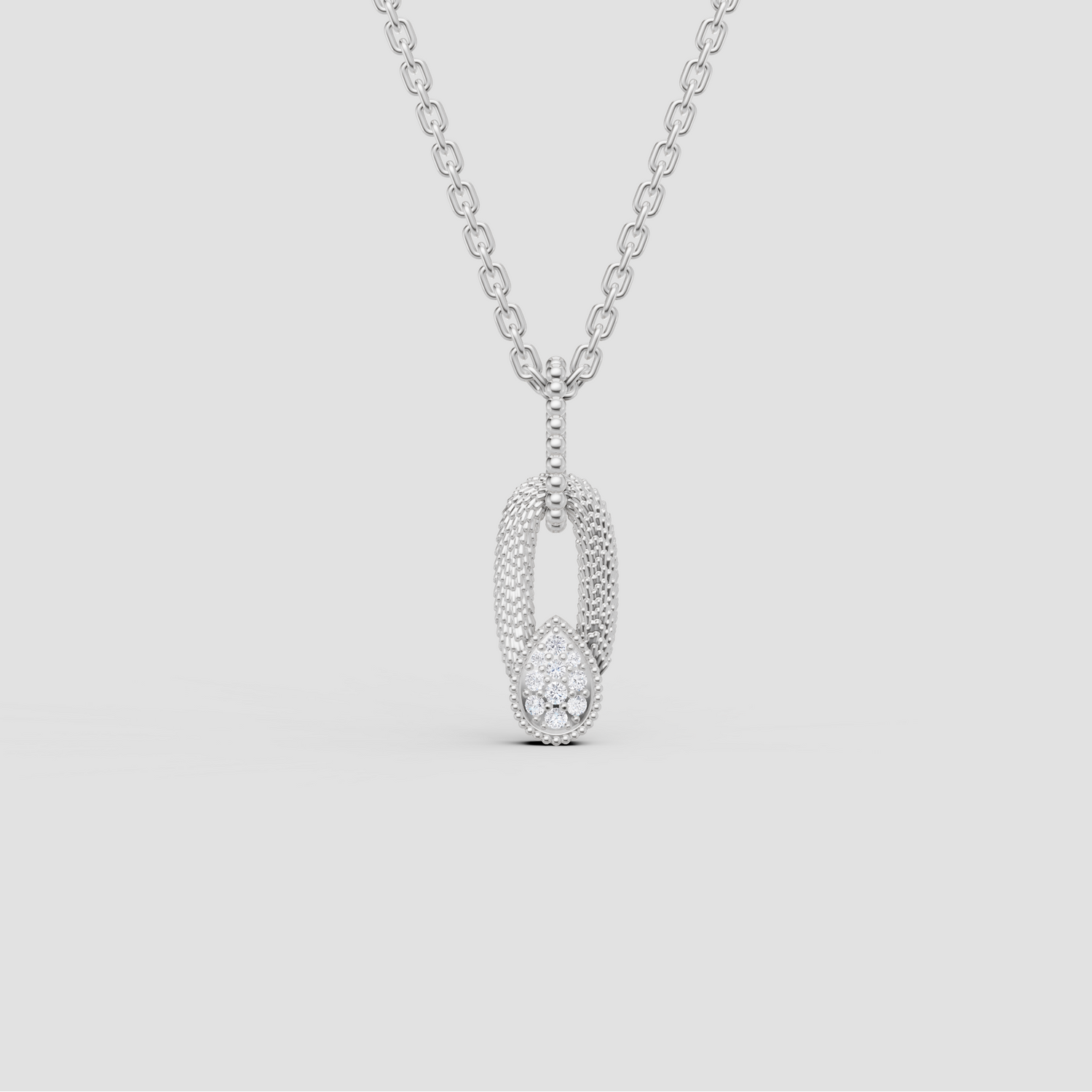 Serpent Bohème Vintage Pırlantalı Altın Kolye Ucu