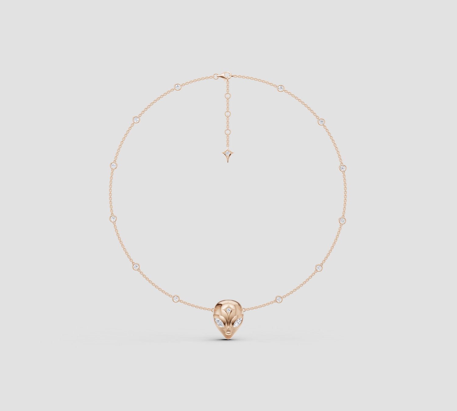 Aether Alien Diamond Necklace