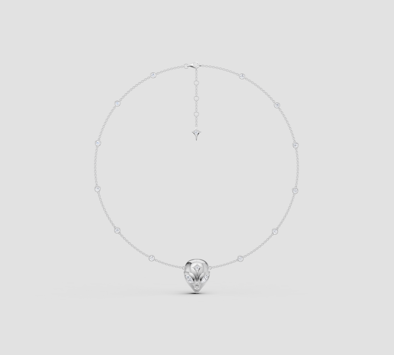 Aether Alien Diamond Necklace