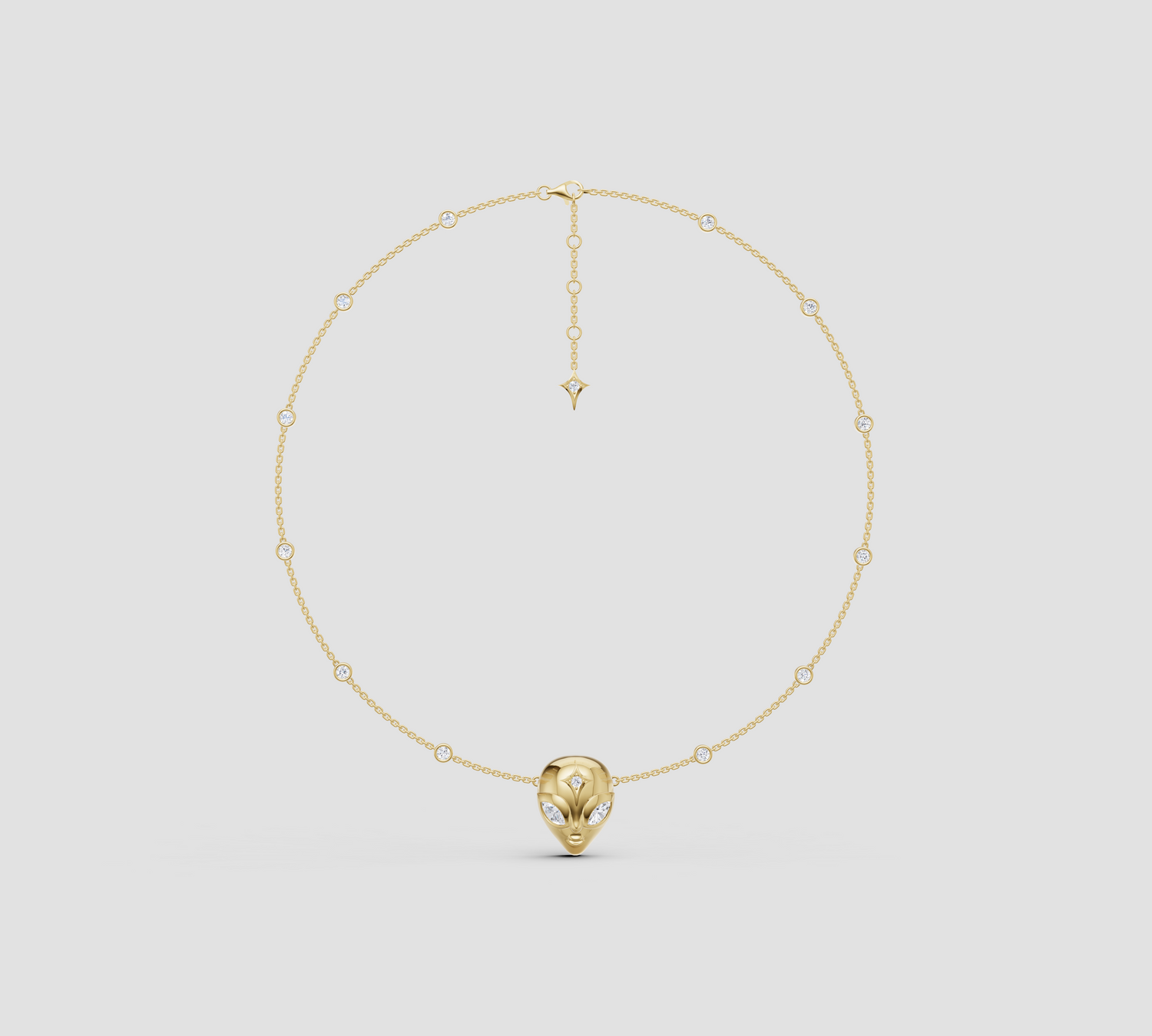 Aether Alien Diamond Necklace